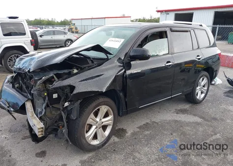 2010 Toyota Highlander Limited V6 from USA, damaged, VIN 5TDYK3EH2AS019063